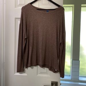 Old Navy Brown Long sleeve